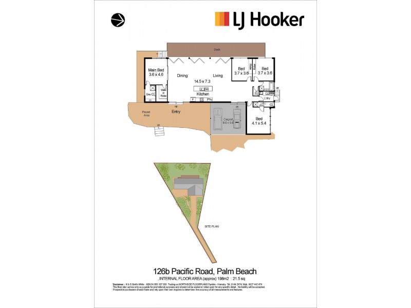 126B Pacific Road, Palm Beach NSW 2108 Floorplan