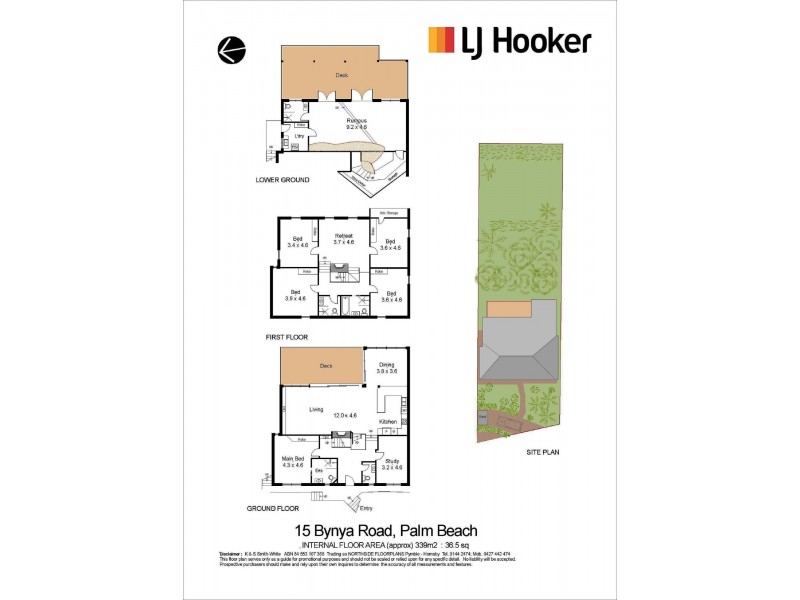 15 Bynya Road, Palm Beach NSW 2108 Floorplan