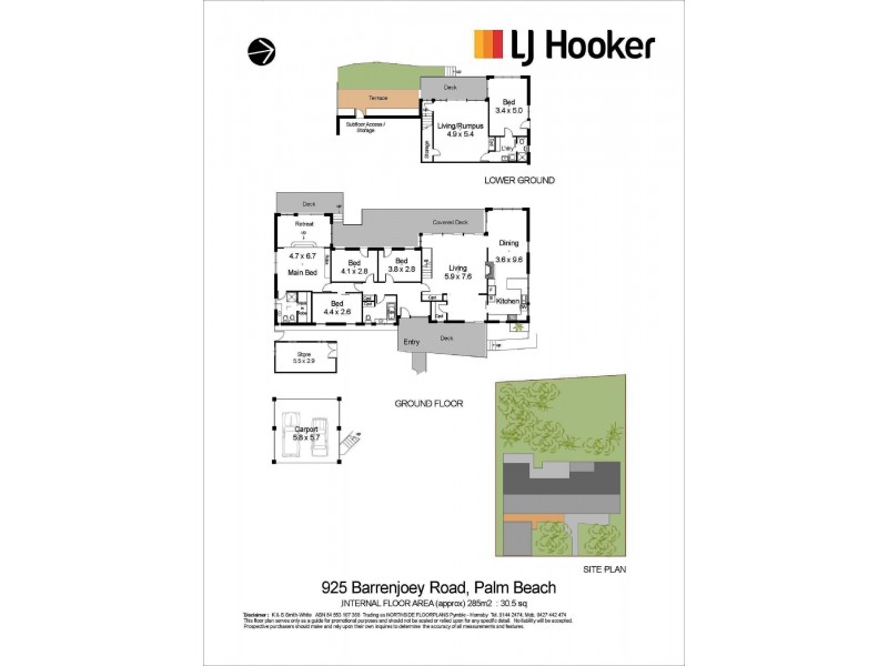 925 Barrenjoey Road, Palm Beach NSW 2108 Floorplan