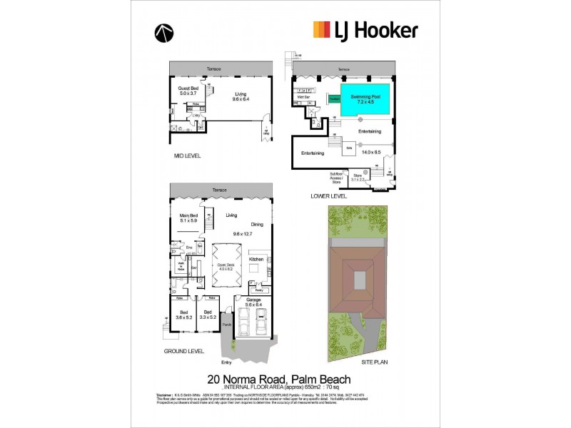20 Norma Road, Palm Beach NSW 2108 Floorplan