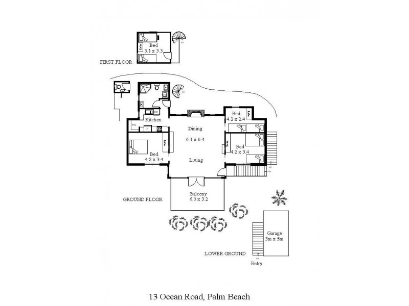 Palm Beach NSW 2108 Floorplan