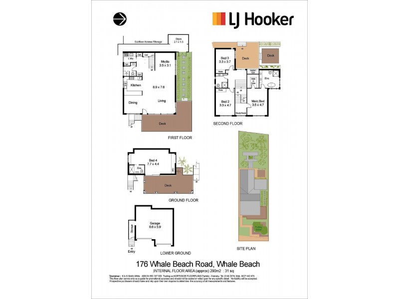 176 Whale Beach Road, Whale Beach NSW 2107 Floorplan