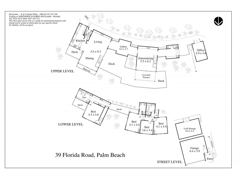 39 Florida Road, Palm Beach NSW 2108 Floorplan