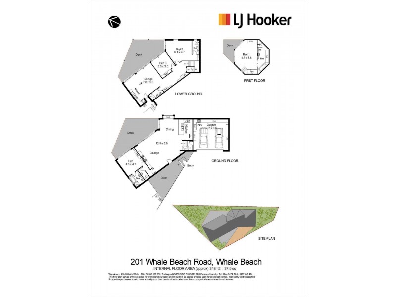 201 Whale Beach Road, Whale Beach NSW 2107 Floorplan