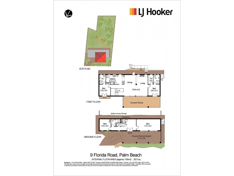 9 Florida Road, Palm Beach NSW 2108 Floorplan