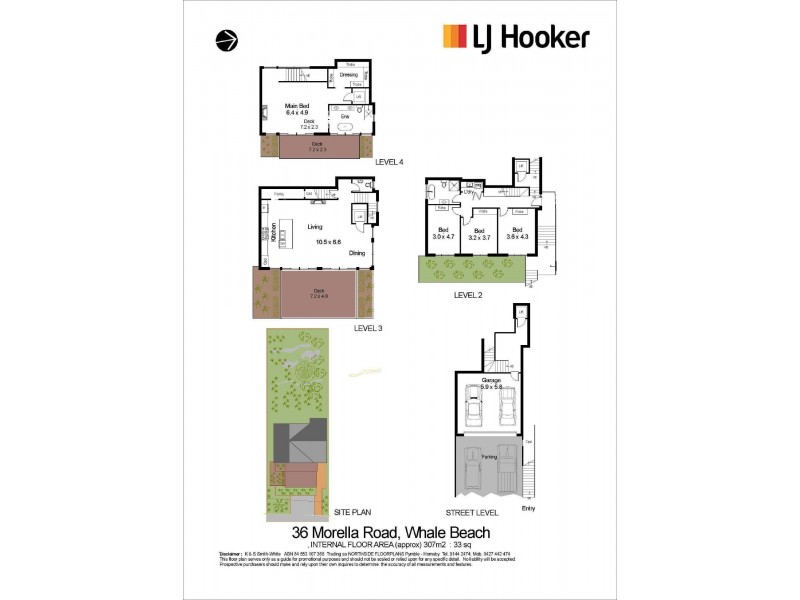 36 Morella Road, Whale Beach NSW 2107 Floorplan