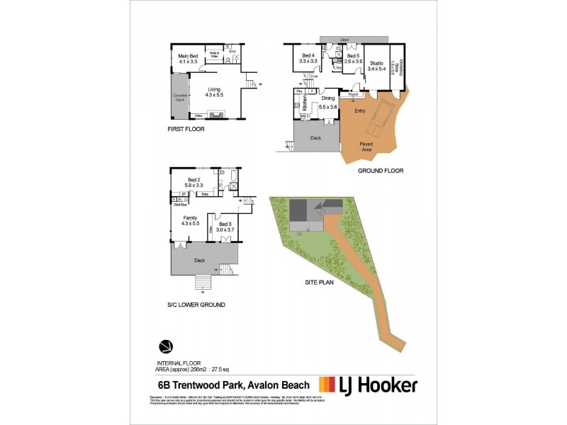 6b Trentwood Park, Avalon Beach NSW 2107 Floorplan