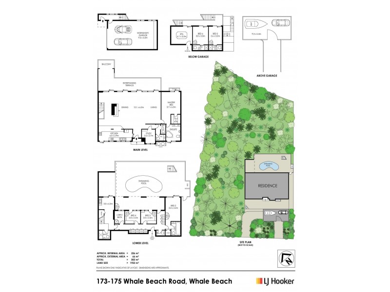 173-175 Whale Beach Road, Whale Beach NSW 2107 Floorplan