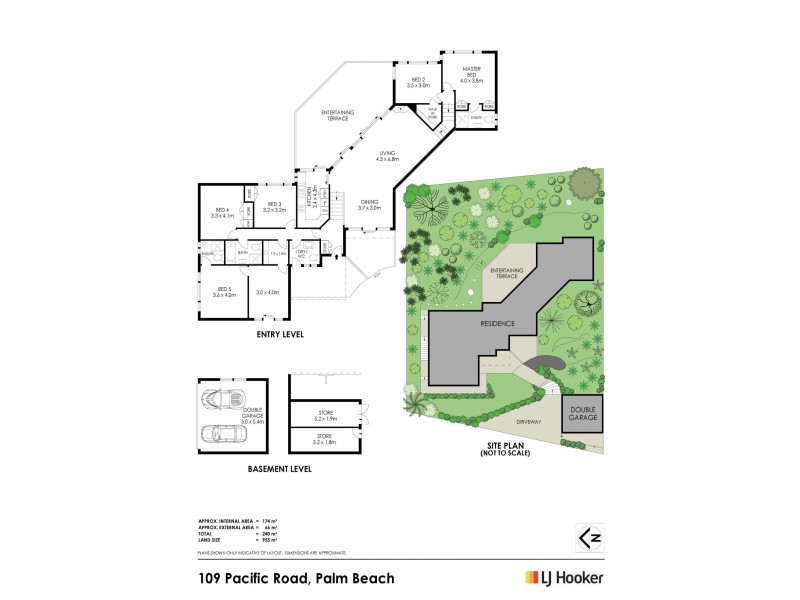 109 Pacific Road, Palm Beach NSW 2108 Floorplan
