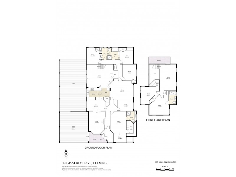 39 Casserly Drive, Leeming WA 6149 Floorplan