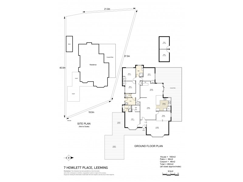 7 Howlett Place, Leeming WA 6149 Floorplan