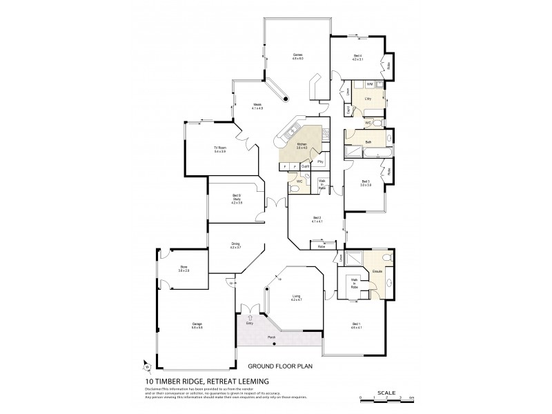 10 Timber Ridge Retreat, Leeming WA 6149 Floorplan