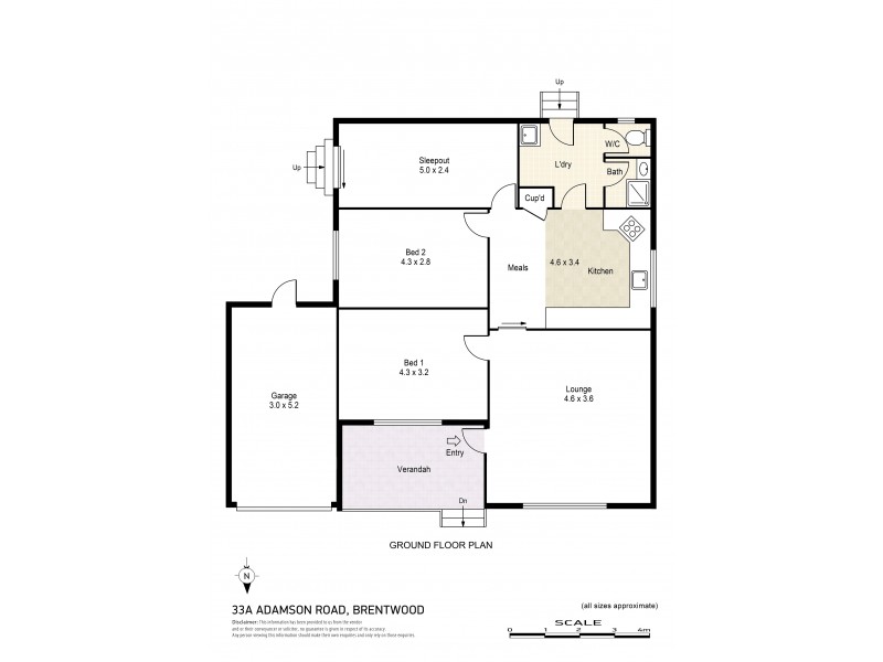 33A Adamson Rd, Brentwood WA 6153 Floorplan