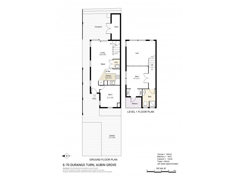 6/70 Durango Turn, Aubin Grove WA 6164 Floorplan