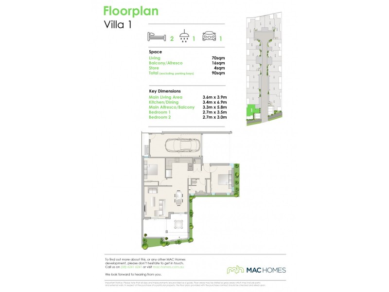 1/612 Rockingham Road, Munster WA 6166 Floorplan