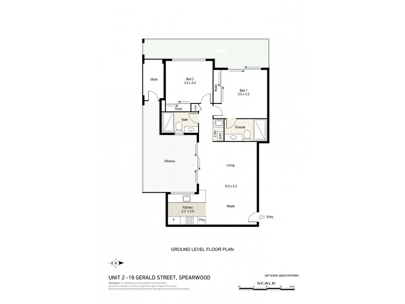 1/19 Gerald Street, Spearwood WA 6163 Floorplan