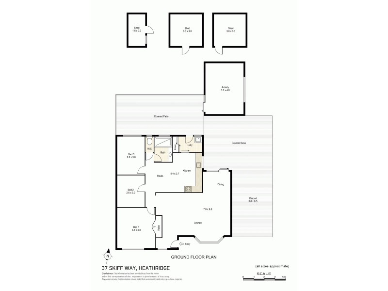37 Skiff Way, Heathridge WA 6027 Floorplan