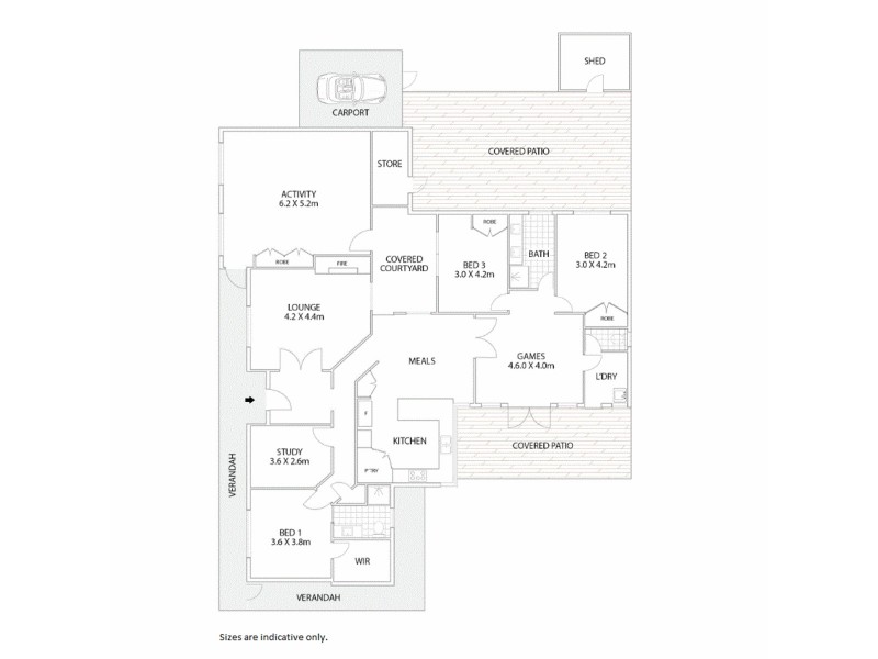 2 Denic Rise, Leeming WA 6149 Floorplan