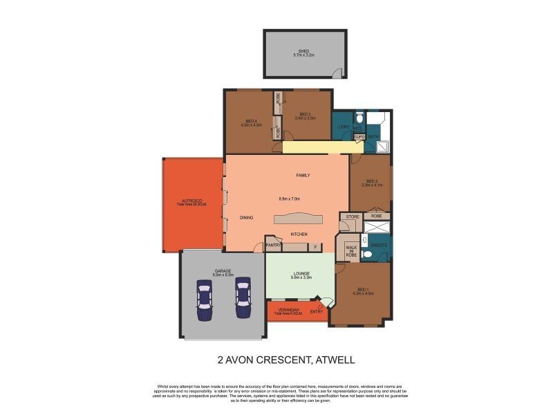 2 Avon Crescent, Atwell WA 6164