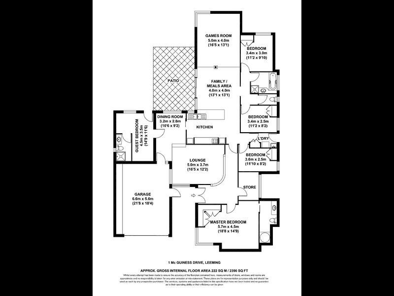 1 Mcguiness Drive, Leeming WA 6149