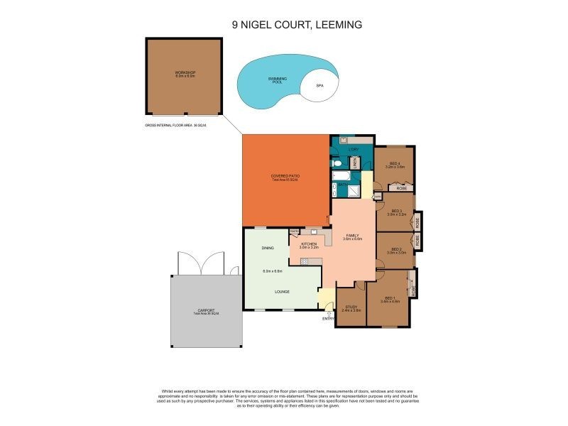 9 Nigel Court, Leeming WA 6149