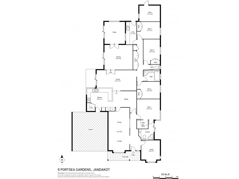 10 Strutt Parkway, Southern River WA 6110 Floorplan