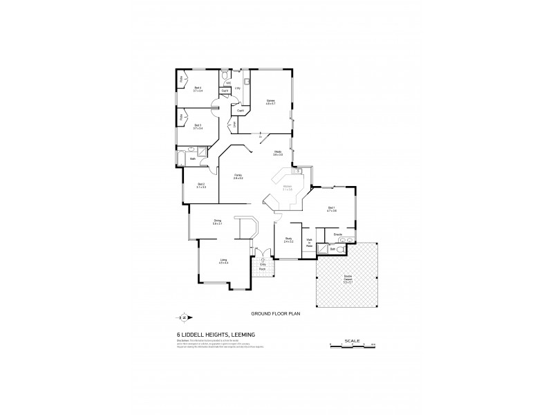 6 Liddell Heights, Leeming WA 6149 Floorplan