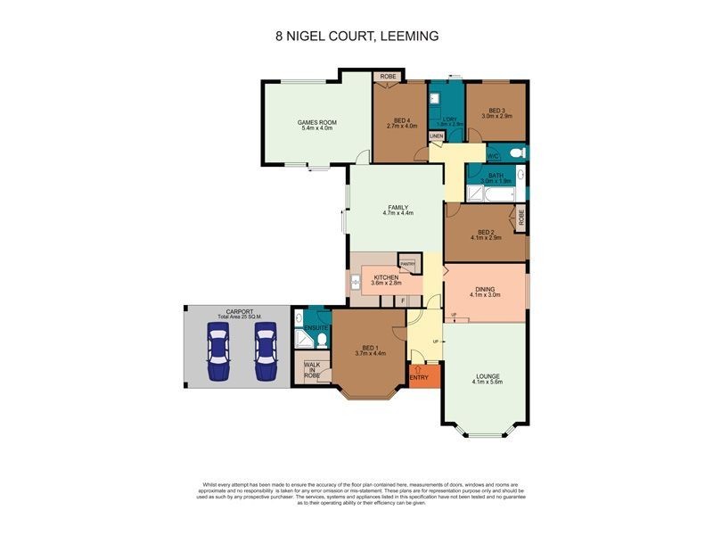 8 Nigel Court, Leeming WA 6149