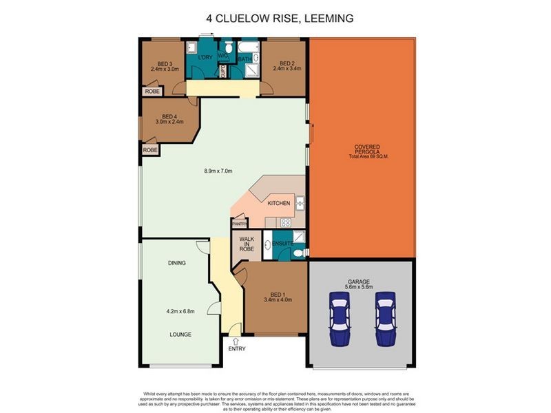 4 Cluelow Rise, Leeming WA 6149