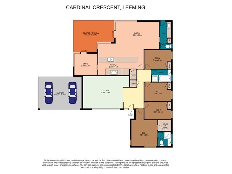 27 Cardinal Crescent, Leeming WA 6149