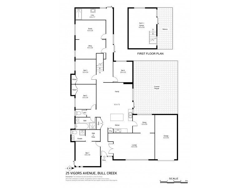 25 Vigors Ave, Bull Creek WA 6149 Floorplan