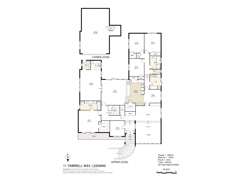 11 Timbrell Way, Leeming WA 6149 Floorplan