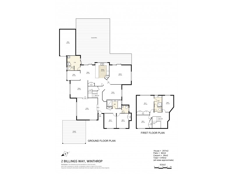 2 Billings Way, Winthrop WA 6150 Floorplan