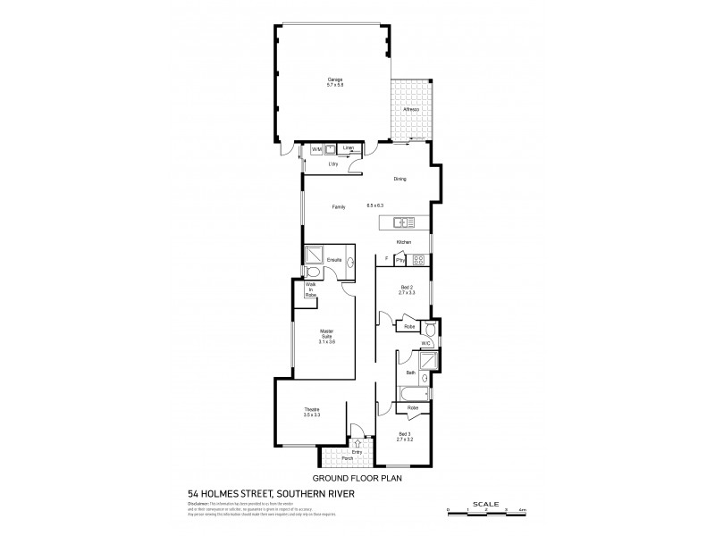 54 Holmes Street, Southern River WA 6110 Floorplan