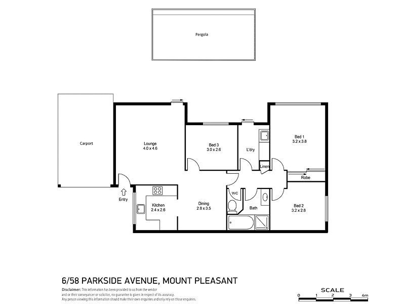 6/58-60 Parkside Avenue, Mount Pleasant WA 6153