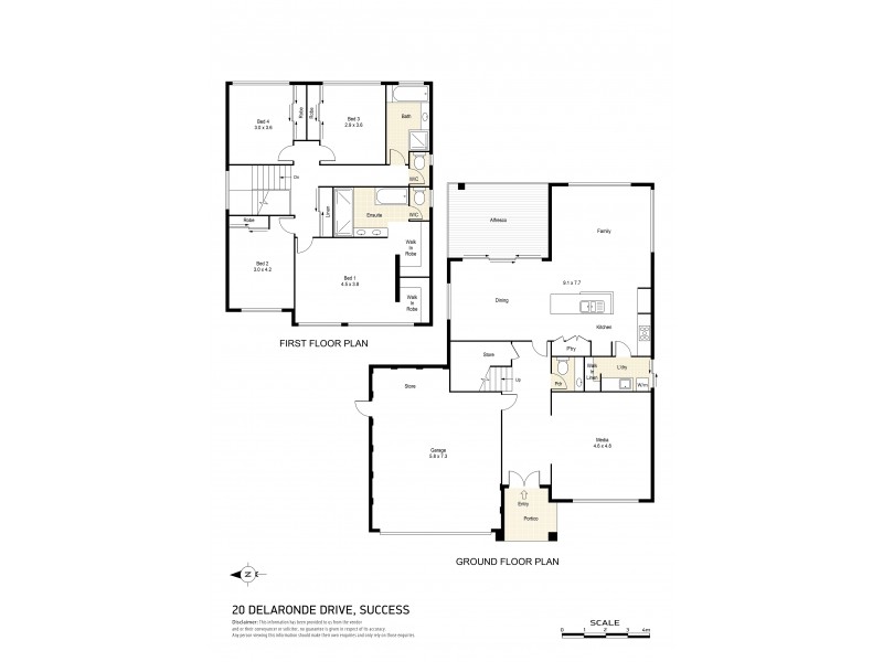 20 Delaronde Drive, Success WA 6164 Floorplan