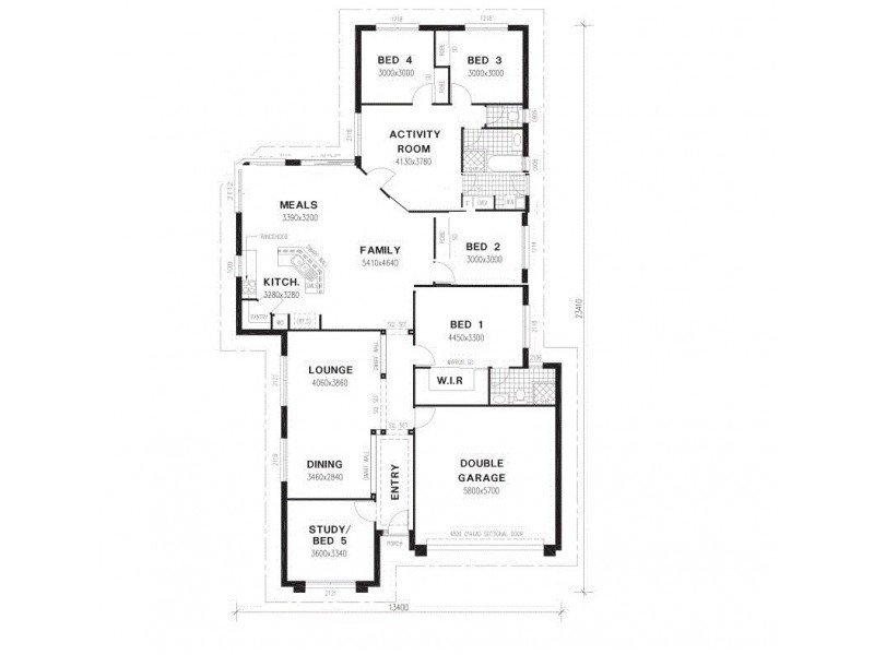 19 Newcastle Drive, Pottsville NSW 2489 Floorplan