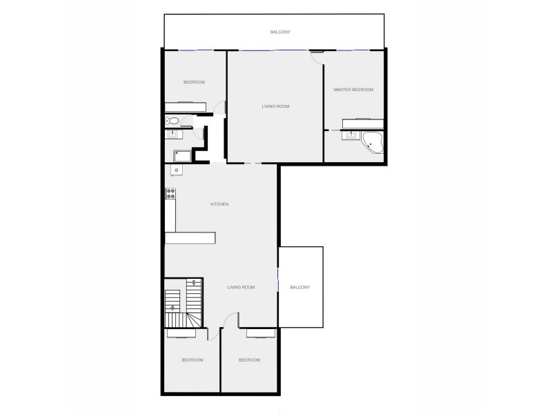 2/99 Bold Street, Laurieton NSW 2443 Floorplan