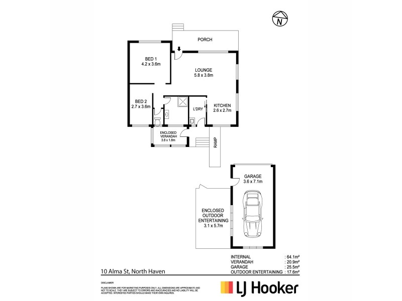 10 Alma Street, North Haven NSW 2443 Floorplan