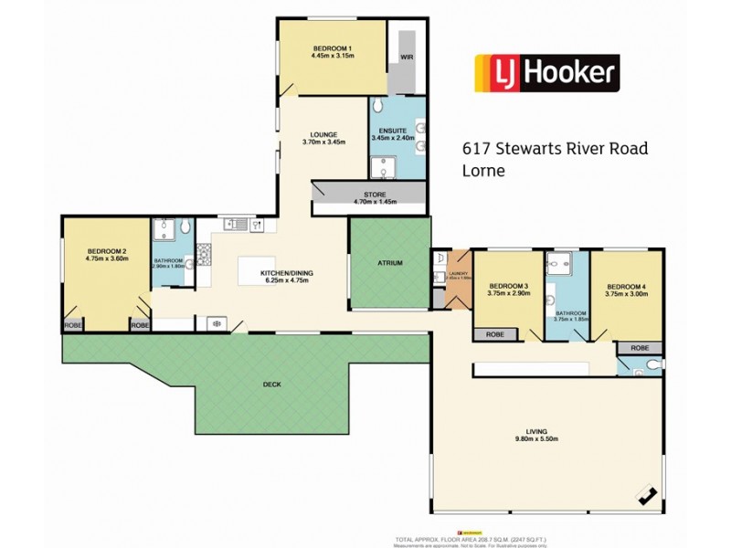 Lorne NSW 2439 Floorplan