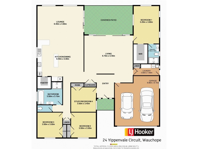 24 Yippenvale Circuit, Crosslands NSW 2446 Floorplan