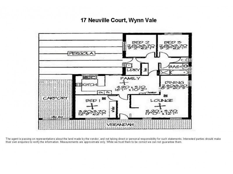 17 Neuville Court, Wynn Vale SA 5127 Floorplan