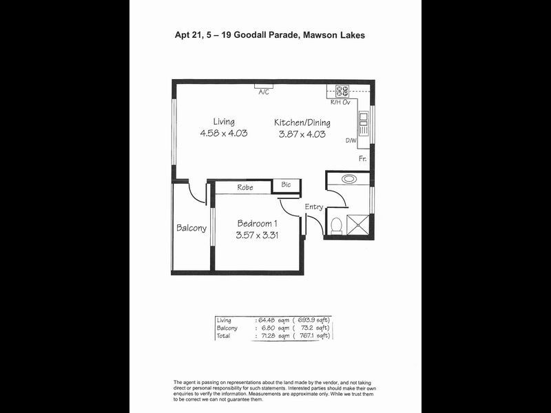 21 – 5-19 Goodall Parade, Mawson Lakes SA 5095
