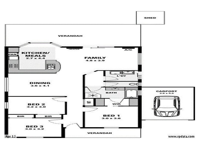 14 Lockwood Dr, Greenwith SA 5125 Floorplan