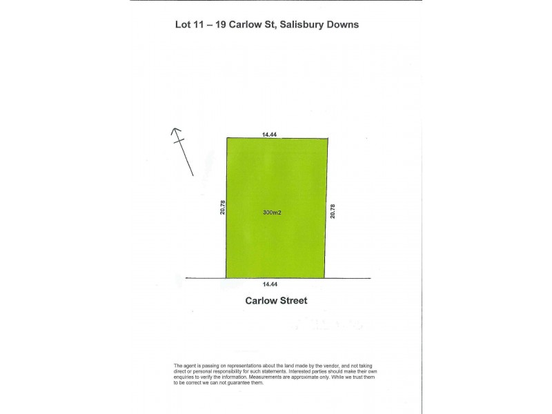 Lot 11 19 Carlow Street, Salisbury Downs SA 5108 Floorplan