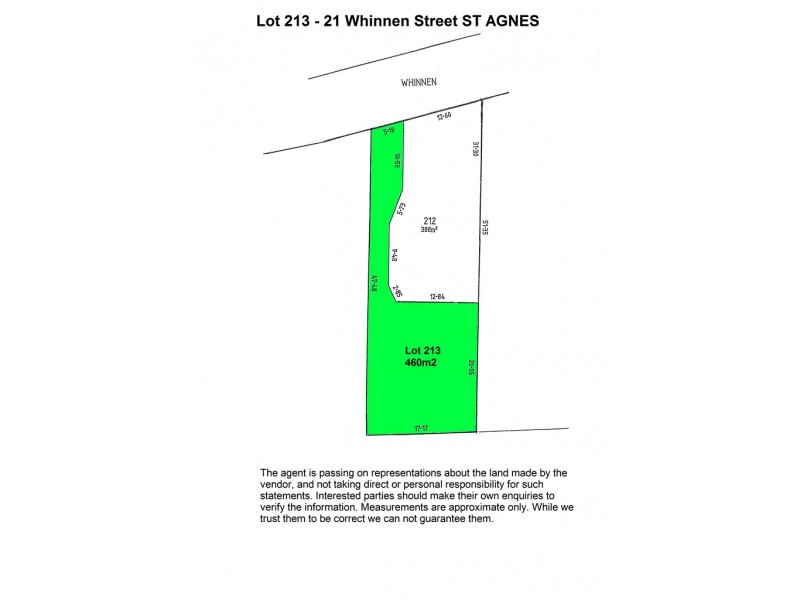 Lot 213 2 Whinnen Street, St Agnes SA 5097 Floorplan