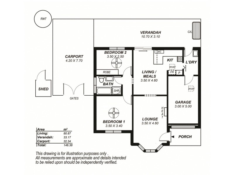 10/1233 North East Road, Ridgehaven SA 5097 Floorplan