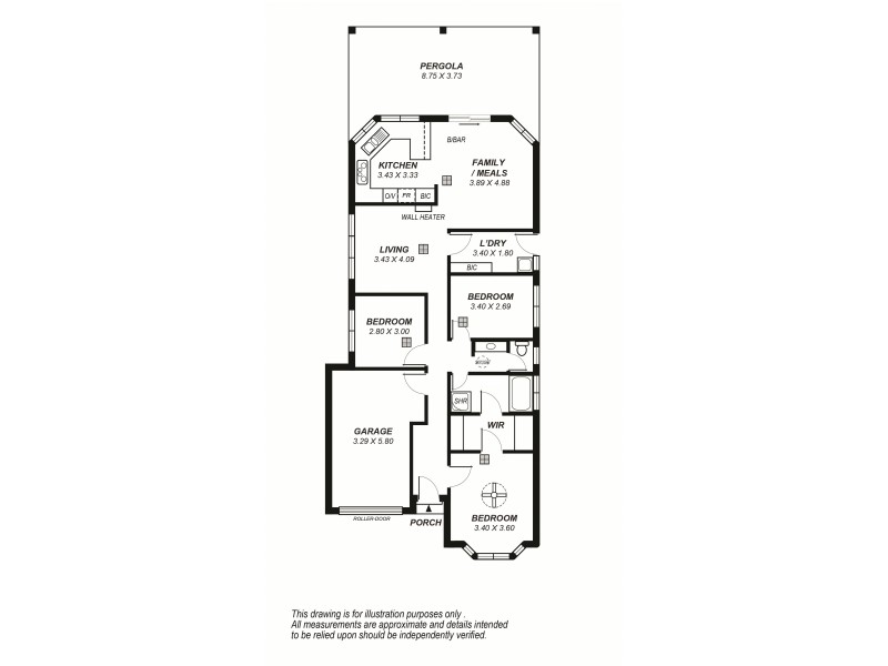 21 Palamountain Avenue, Greenwith SA 5125 Floorplan