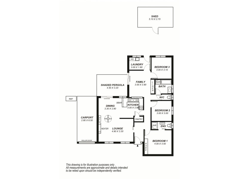 567 Yatala Vale Road, Fairview Park SA 5126 Floorplan