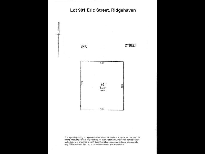 Lot 901 Eric Street (to be known as 9 Eric St), Ridgehaven SA 5097